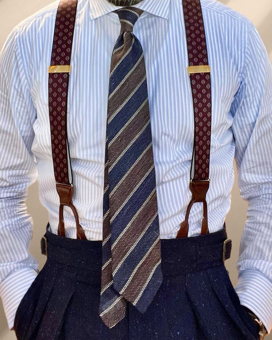 Washington Maroon Suspenders - KK & Jay Supply Co.