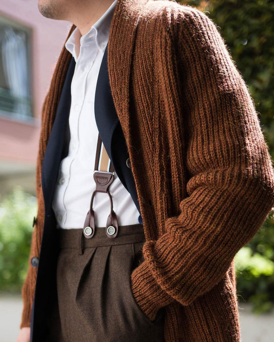 Woodmere Stripe Suspenders - KK & Jay Supply Co.
