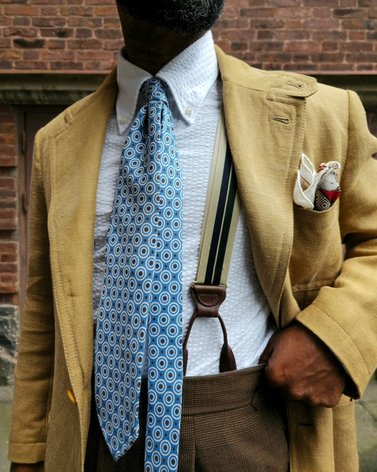 Hutch Stripe Suspenders - KK & Jay Supply Co.