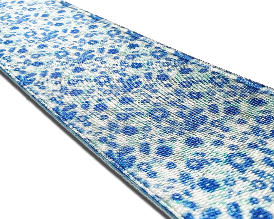 Azalia Floral Suspenders - Light Blue - KK & Jay Supply Co.