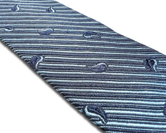 Florence Silk Suspenders - Blue - KK & Jay Supply Co.