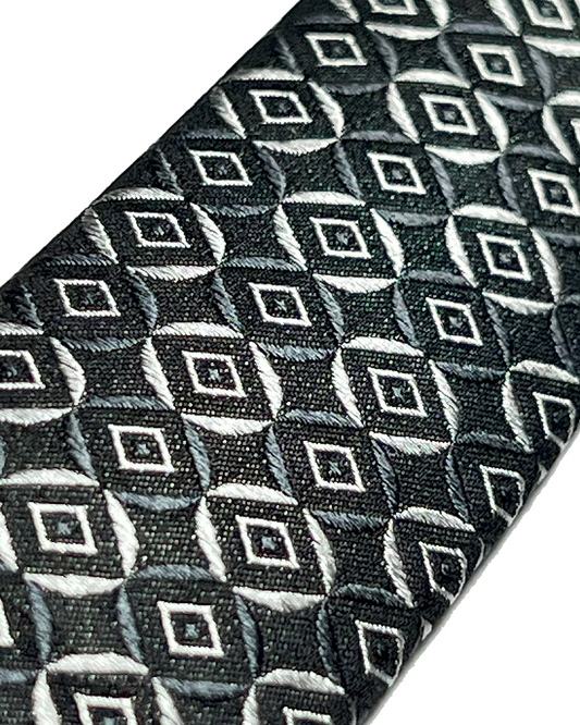 Neptune Black Silk Suspenders - KK & Jay Supply Co.