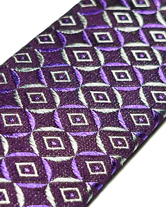 Neptune Purple Silk Suspenders - KK & Jay Supply Co.