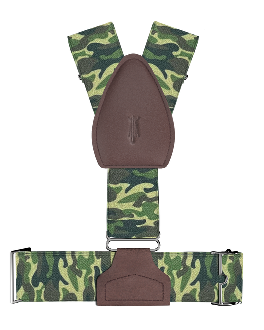 Apache Camo Sockless Shirttail Garters - KK & Jay Supply Co.