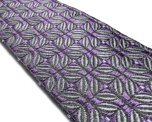 Belvedere Purple Silk Suspenders - KK & Jay Supply Co.