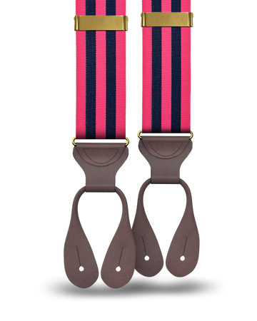 Berkerly Stripe Suspenders - KK & Jay Supply Co.