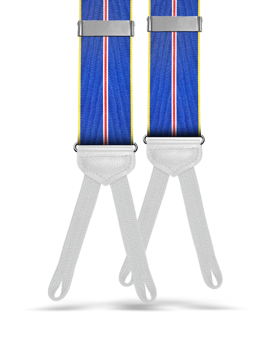Colonel Striped Vintage Suspenders