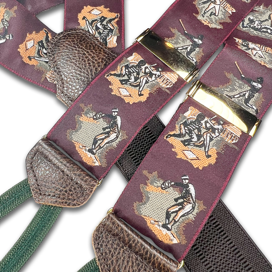 Cooperstown Vintage Baseball Suspenders - KK & Jay Supply Co.