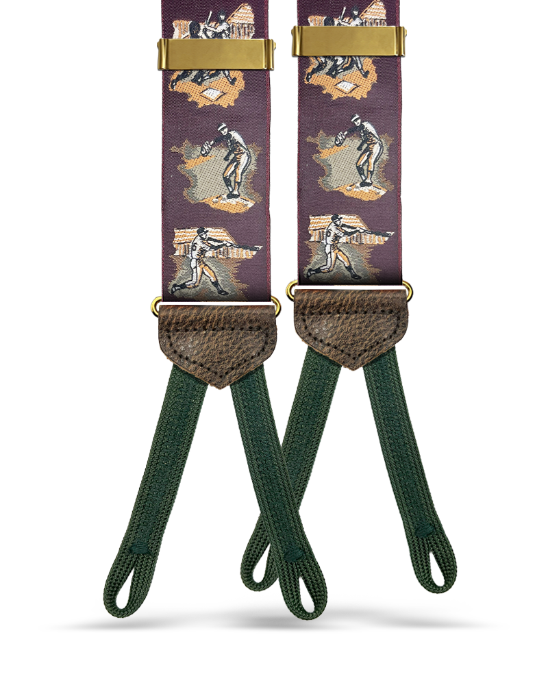Cooperstown Vintage Baseball Suspenders - KK & Jay Supply Co.