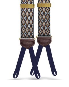 Creston Suspenders - Tan