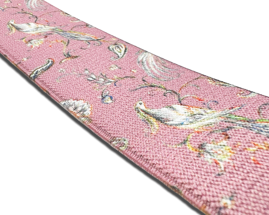Cristasus Peacock Suspenders - Pink - KK & Jay Supply Co.