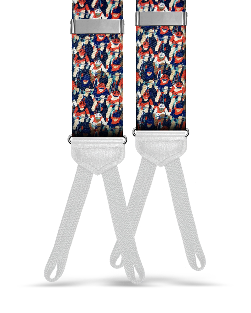 KK & Jay Supply Co. | Criterium Suspenders - Red