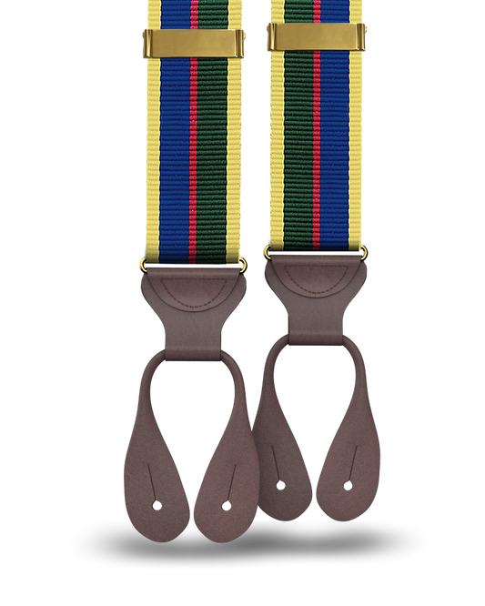 Crotona Stripe Suspenders - KK & Jay Supply Co.