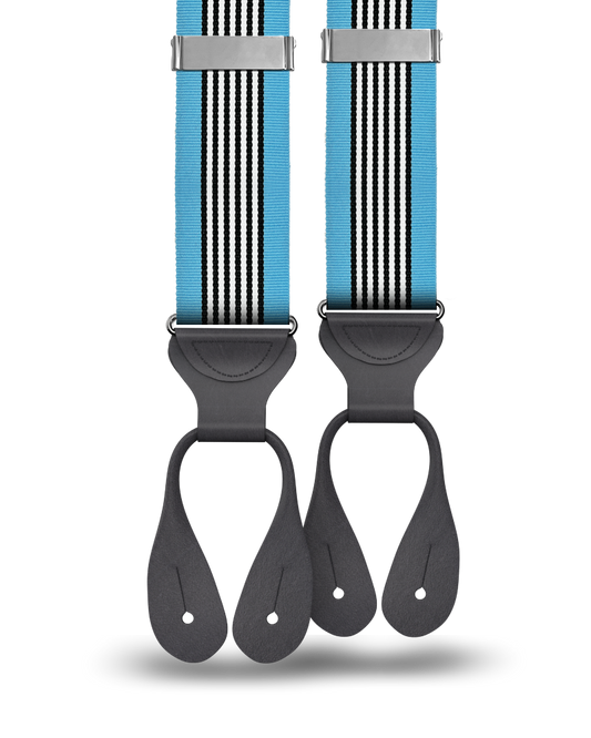 Fennimore Stripe Suspenders - KK & Jay Supply Co.
