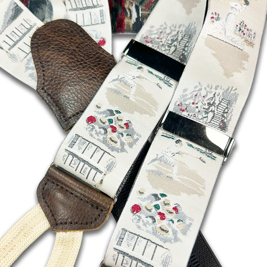 Flushing Vintage Tennis Suspenders - KK & Jay Supply Co.