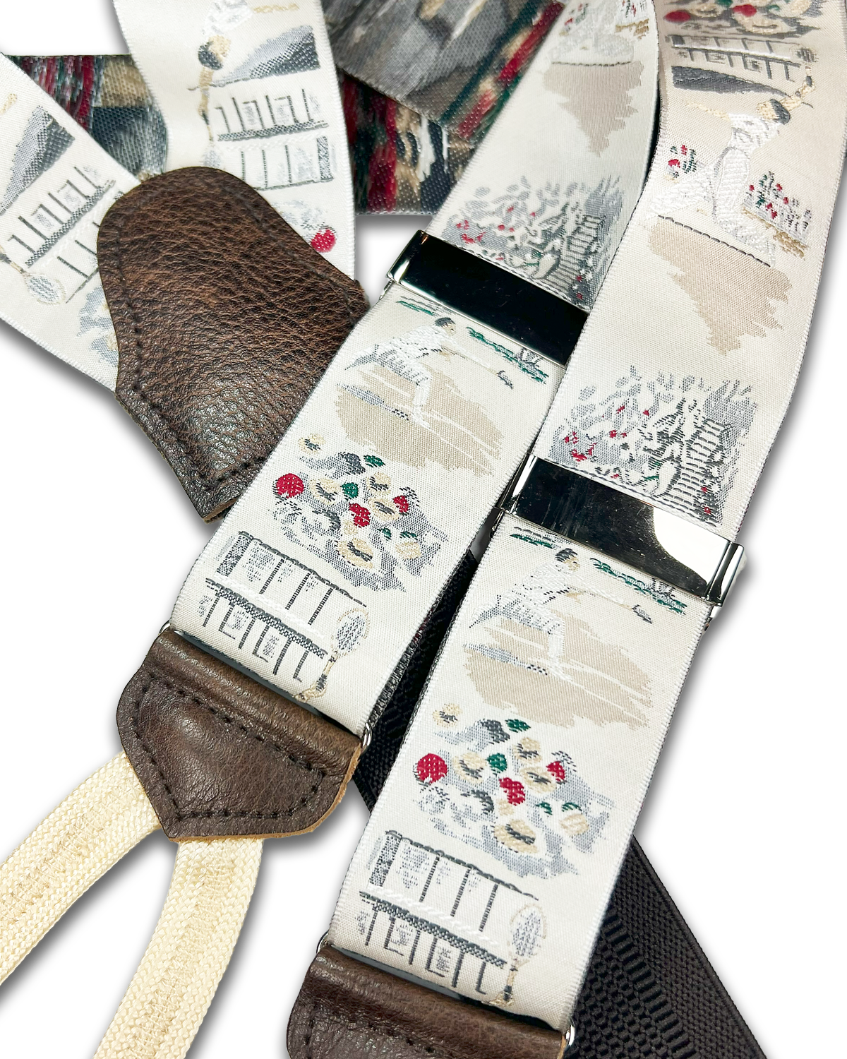 Flushing Vintage Tennis Suspenders - KK & Jay Supply Co.