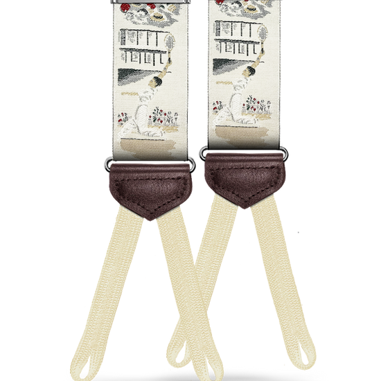 Flushing Vintage Tennis Suspenders - KK & Jay Supply Co.