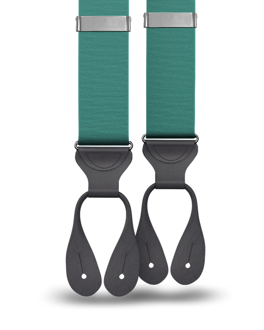 Forest Grosgrain Suspenders - KK & Jay Supply Co.