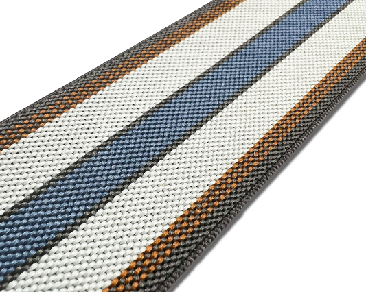 Glenbrook Brown Stripe Suspenders - KK & Jay Supply Co.