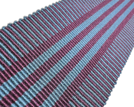 Kingsbridge Plum Vintage Stripe Suspenders - KK & Jay Supply Co.