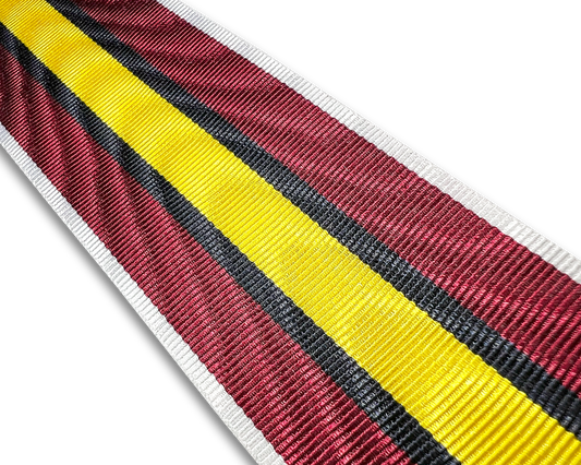 Vintage Larkspur Moire Stripe Suspenders - KK & Jay Supply Co.