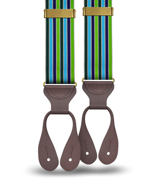 Lawrence Striped Suspenders - KK & Jay Supply Co.