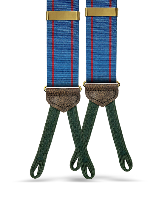 Lockwood Vintage Stripe Suspenders - KK & Jay Supply Co.