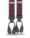 Maroon Silk Suspenders - KK & Jay Supply Co.