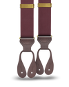 Maroon Silk Suspenders - KK & Jay Supply Co.