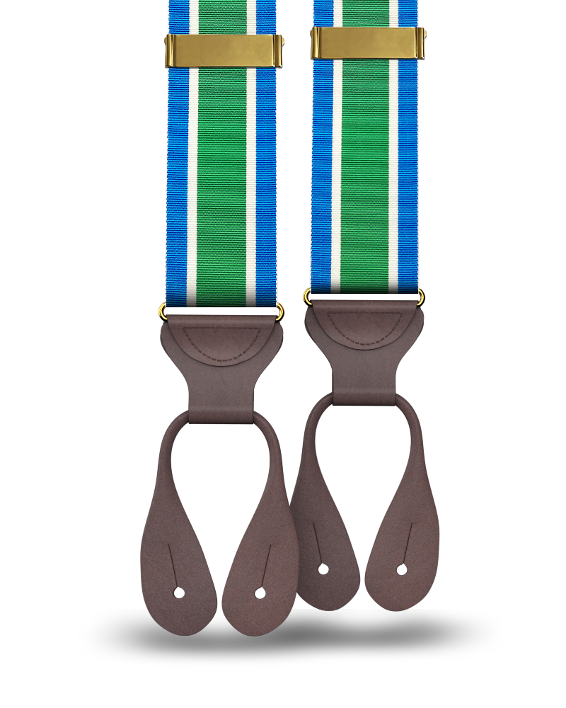 Mountaindale Vintage Stripe Suspenders - KK & Jay Supply Co.