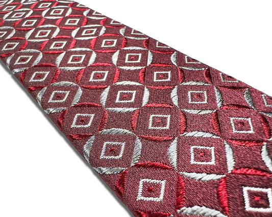 Neptune Maroon Silk Suspenders - KK & Jay Supply Co.