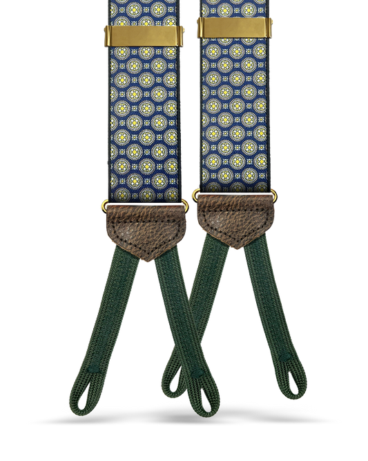 Overcliff Suspenders - Navy - KK & Jay Supply Co.