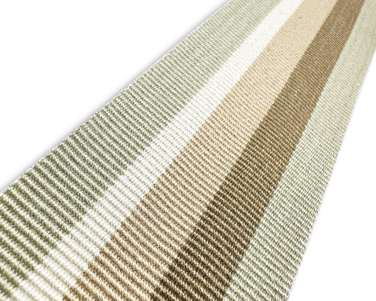 Pelham Khaki Stripe Suspenders - KK & Jay Supply Co.