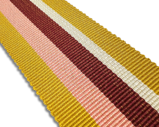 Pelham Tan Stripe Suspenders - KK & Jay Supply Co.