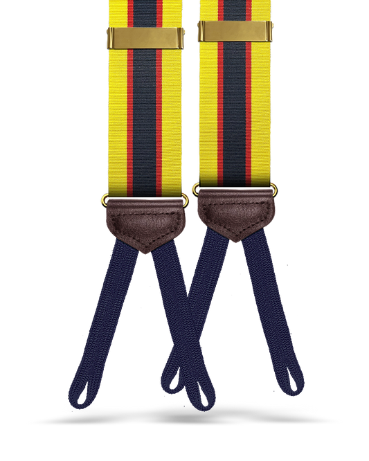 Vintage Pembrook Stripe Suspenders - KK & Jay Supply Co.