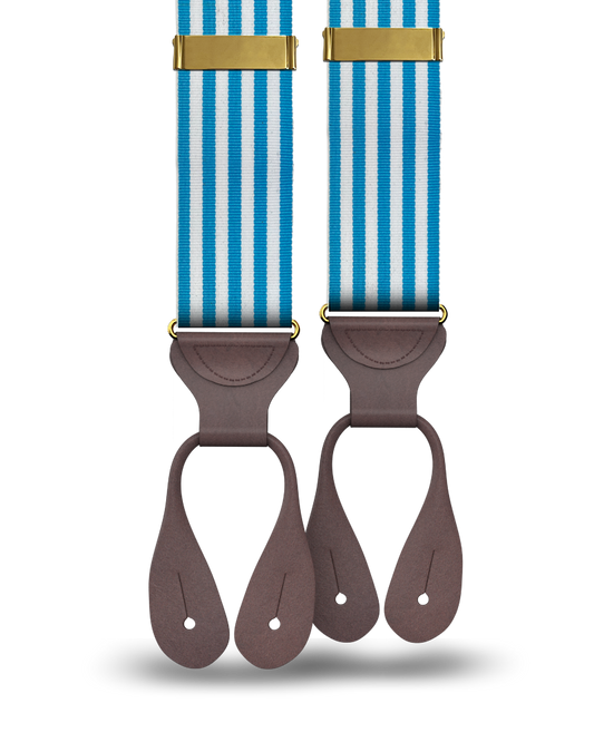 Saratoga Striped Suspenders - KK & Jay Supply Co.