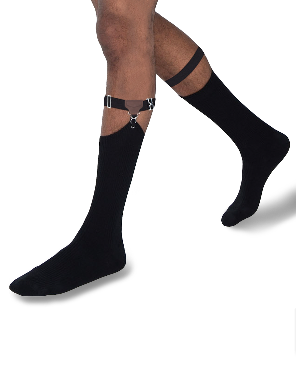 KK Jay Supply Co. Classic Sock Garters Solid Black