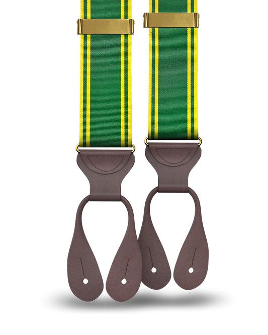 Stewart Vintage Stripe Suspenders - KK & Jay Supply Co.