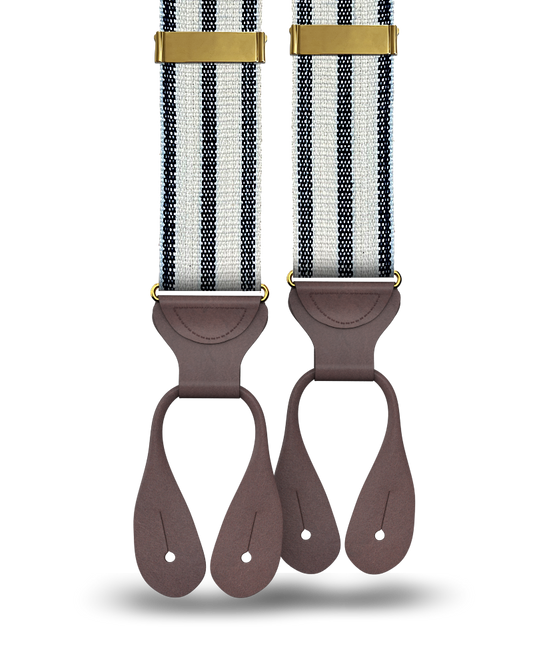 Union Stripe Suspenders - KK & Jay Supply Co.