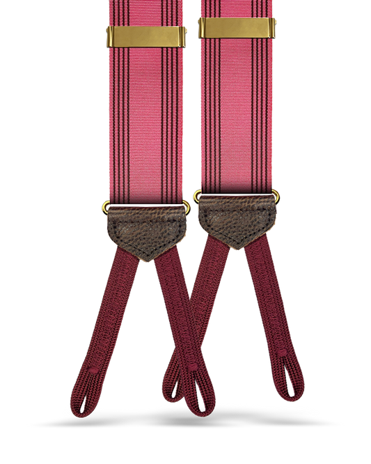 Vineyard Vintage Stripe Suspenders - KK & Jay Supply Co.