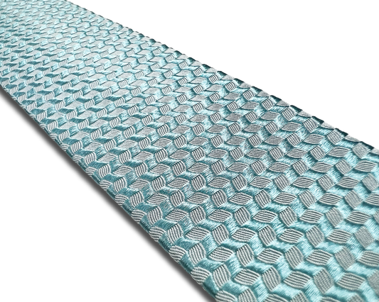 Vinmont Silk Suspenders - Aqua - KK & Jay Supply Co.