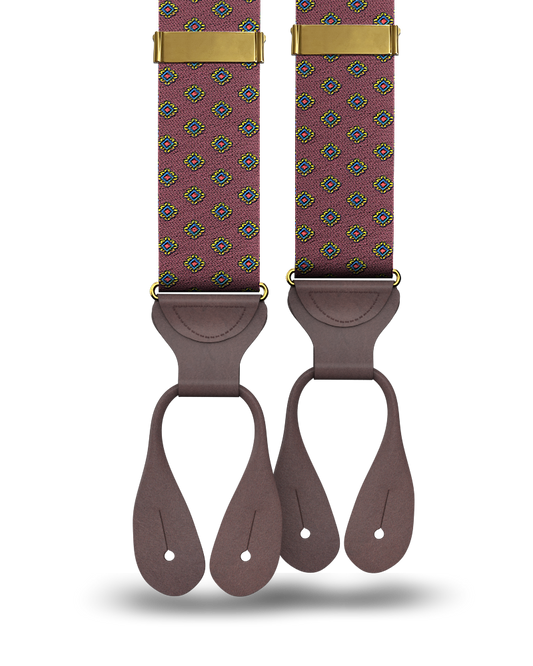Washington Maroon Suspenders - KK & Jay Supply Co.