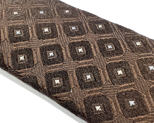 Yates Brown Silk Suspenders - KK & Jay Supply Co.