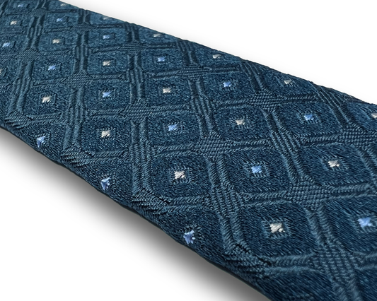 Yates Emerald Blue Silk Suspenders - KK & Jay Supply Co.