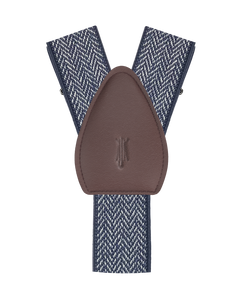 Amsterdam Navy Shirttail Garters