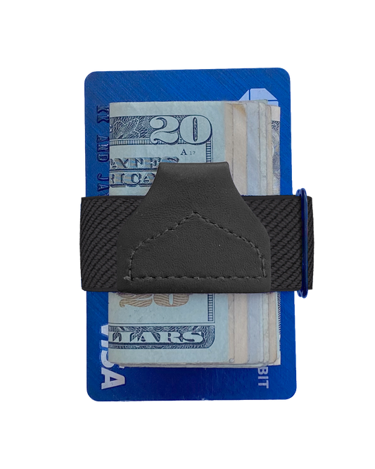 Solid Black Tuck-a-Wallet - KK & Jay Supply Co.