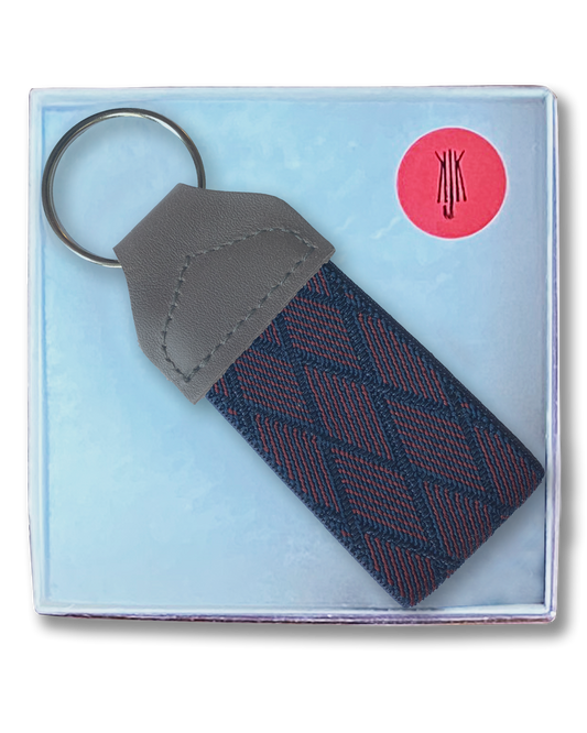 Devoe Maroon Key Suspender - KK & Jay Supply Co.