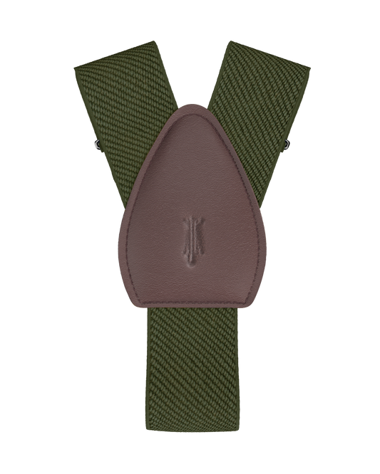 Solid Olive Drab Shirttail Garters - KK & Jay Supply Co.