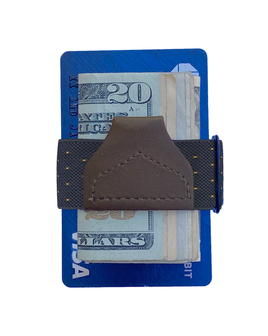 Jackson Dot Navy Tuck-a-Wallet - KK & Jay Supply Co.