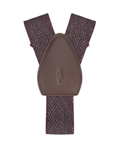 Amsterdam Maroon Shirttail Garters